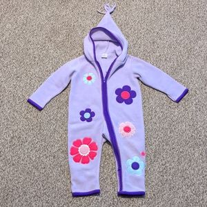 Toddler Hanna Andersson fleece suit size 80